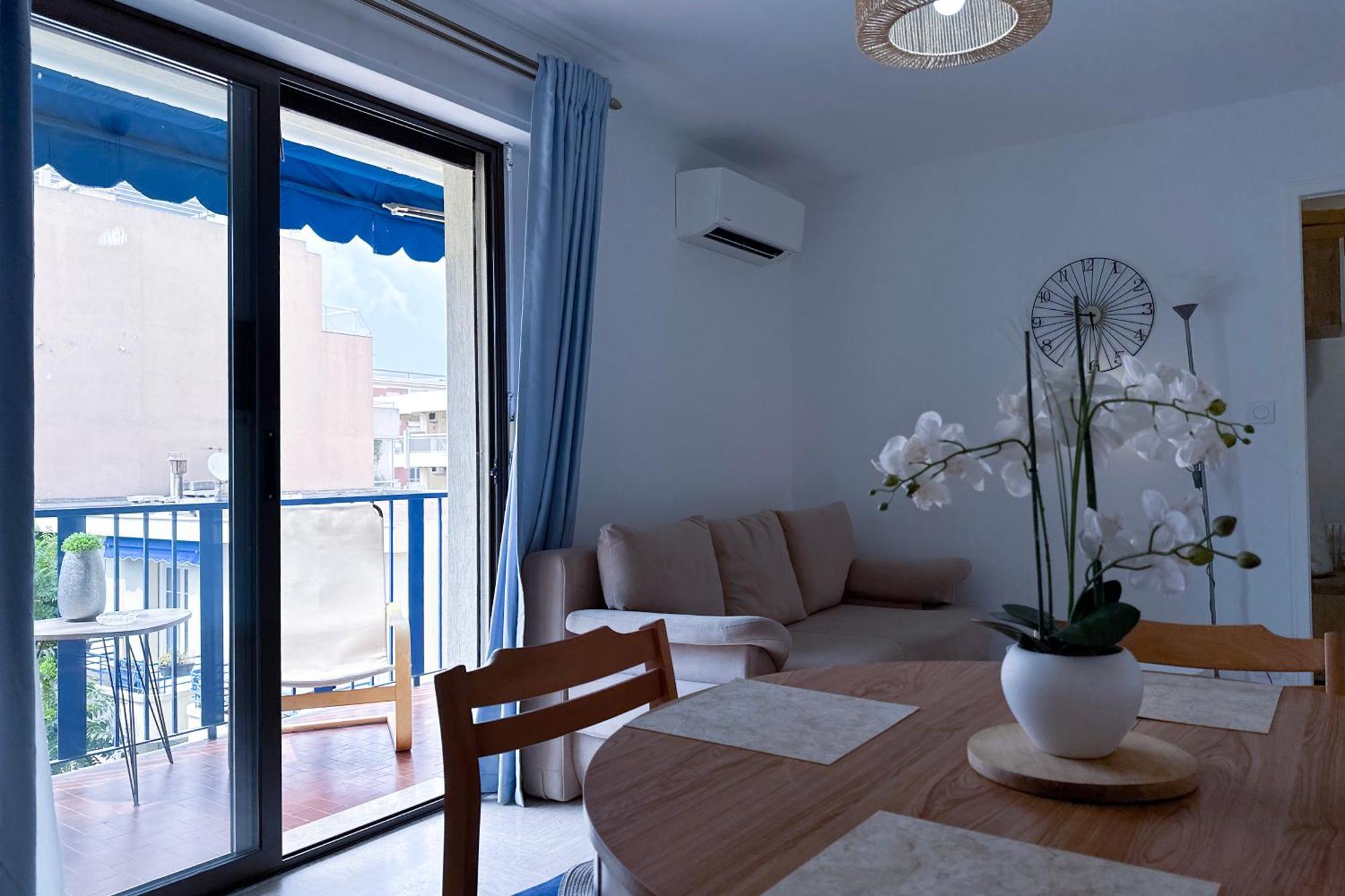 Poincare 3 - Proche Calme Et Renove A Juan Les Pins Antibes